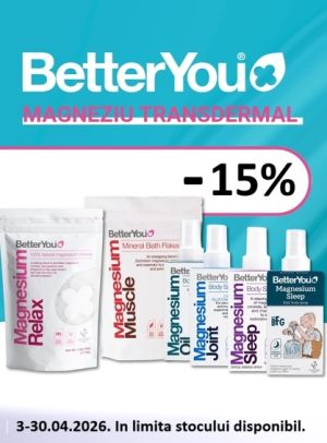 BetterYou 15% Reducere Aprilie