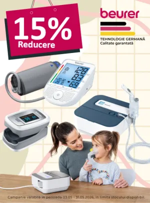 Beurer 15% Reducere Mai 