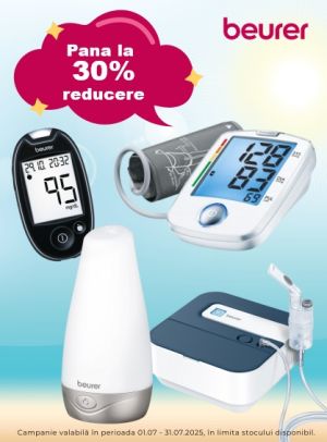 Beurer Pana la 30% Reducere Iulie