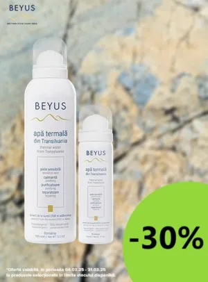 Beyus 30% Reducere Martie