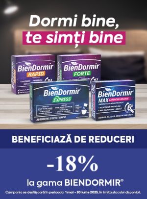 Bien Dormir 18% Reducere Mai-Iunie