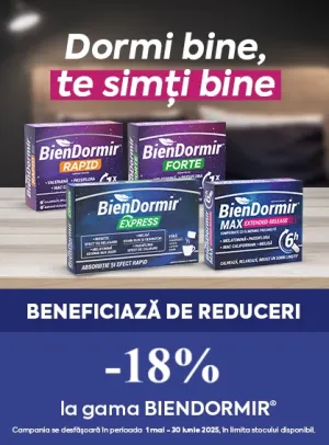 Bien Dormir 18% Reducere Mai-Iunie