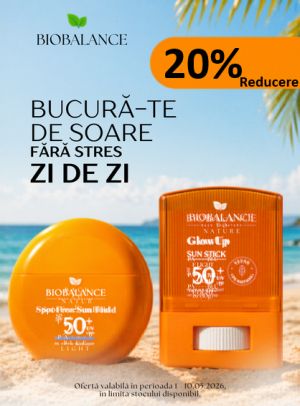Bio Balance 20% Reducere Importanta protectiei solare