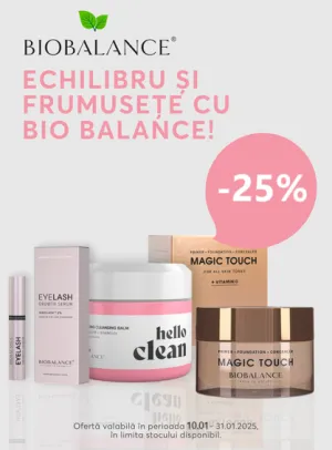 Bio Balance 25% Reducere Ianuarie