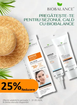 Bio Balance SunSpot 25% Reducere Mai