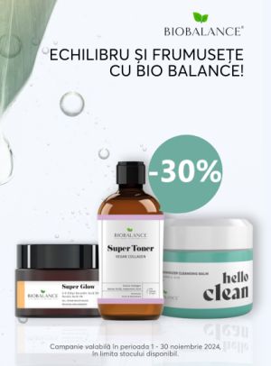 Bio Balance 30% Reducere Noiembrie