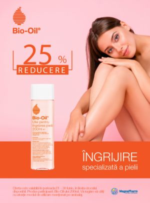 Bio Oil 25% Reducere Iunie