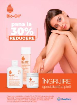 Bio Oil Pana la 30% Reducere Ianuarie 