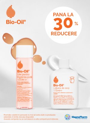 Bio Oil Pana la 30% Reducere Mai-Iunie