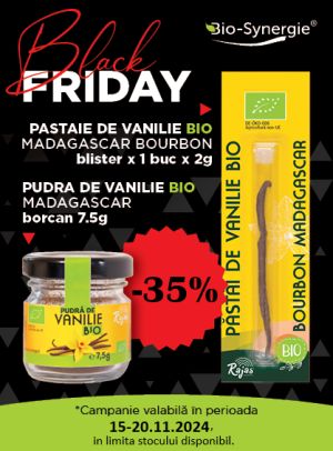 Bio Synergie - Vanilie 35% Reducere Black Friday 2024