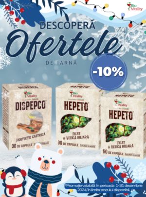 Bio Vitality 10% Reducere Decembrie