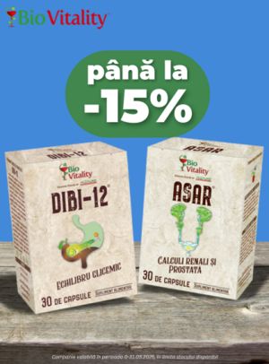 Bio Vitality Pana la 15% Reducere Mai