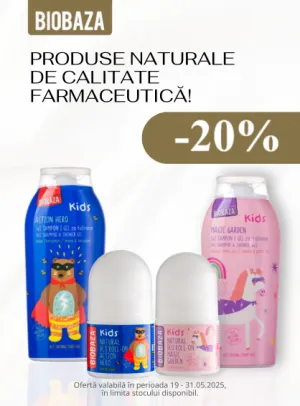 Biobaza 20% Reducere Ziua Copilului