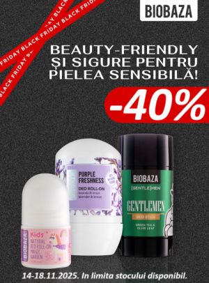 Biobaza 40% Reducere Black Friday 2025