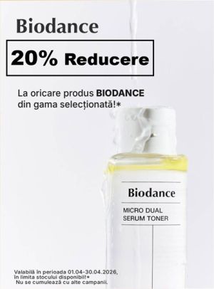 Biodance 20% Reducere Aprilie