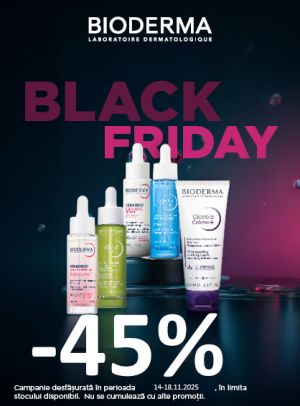 Bioderma 45% Reducere Black Friday 2025