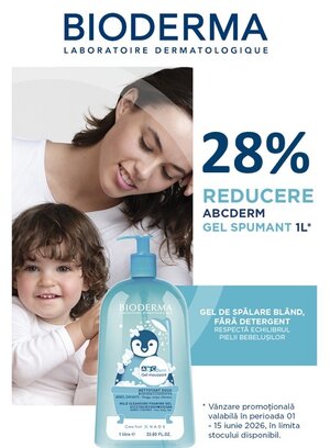 Bioderma ABCDerm 28% Reducere Iunie
