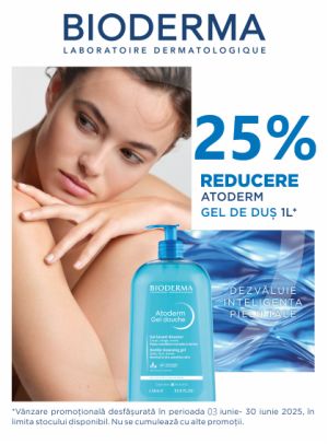 Bioderma Atoderm Gel 25% Reducere Iunie