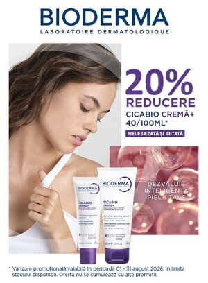 Bioderma Cicabio 20% Reducere August