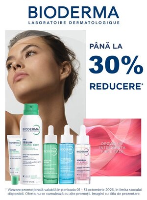 Bioderma Pana la 30% Reducere Octombrie