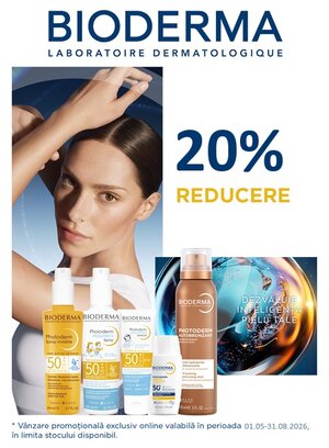 Bioderma Photoderm 20% Reducere Mai-August