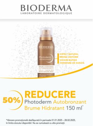 Bioderma Photoderm 50% Reducere Ianuarie - Februarie 