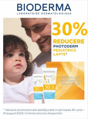 Bioderma Photoderm Pediatrics 30% Reducere Iunie-August