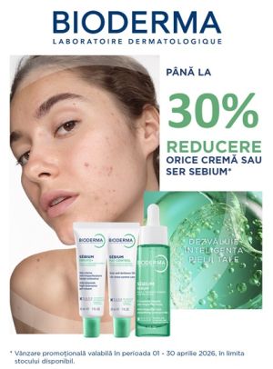 Bioderma Sebium Pana la 30% Reducere Aprilie