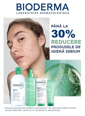Bioderma Sebium Pana la 30% Reducere Septembrie