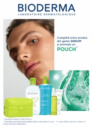 Bioderma Sebium Produs Bonus Mai-Iunie