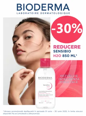 Bioderma Sensibio H2O 30% Reducere Iunie