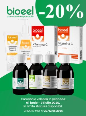 Bioeel 20% Reducere Iunie-Iulie