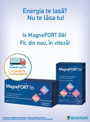 Biofarm Magnefort Transport Gratuit Aprilie-Mai