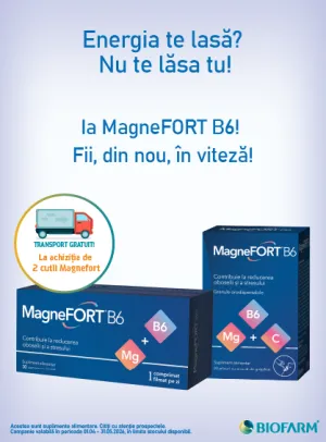 Biofarm Magnefort Transport Gratuit Aprilie-Mai
