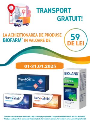 Biofarm Transport Gratuit Ianuarie