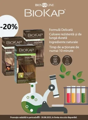 Biokap 20% Reducere Iunie