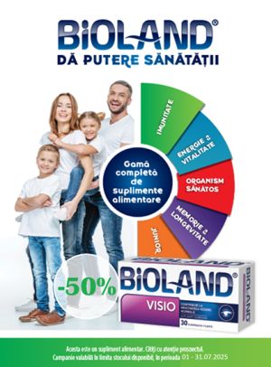 Bioland Visio 50% Reducere Iulie