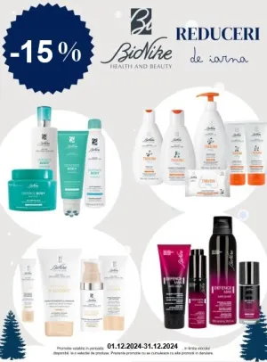 Bionike 15% Reducere Decembrie