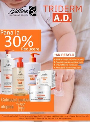 Bionike Pana la 30% Reducere August-Septembrie