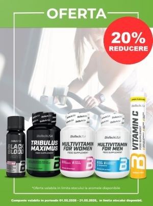 BiotechUSA 20% Reducere Mai