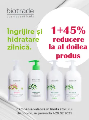 Biotrade 1+45% Reducere La Al Doilea Produs Februarie