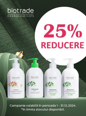 Biotrade 25% Reducere Decembrie 