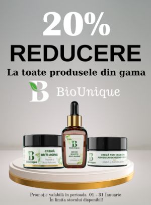 Biounique 20% Reducere Ianuarie