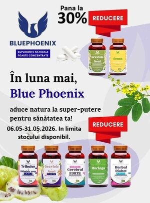 Blue Phoenix Pana la 30% Reducere Mai