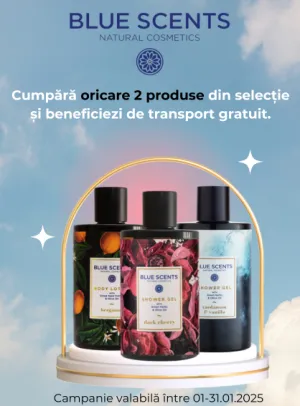 Blue Scents Transport Gratuit Ianuarie