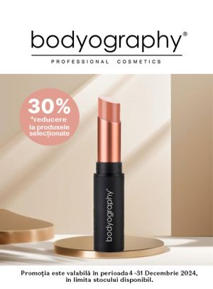 Bodyography 30% Reducere Decembrie Exclusiv Online