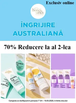 Bondi Sands 70% Reducere la al doilea Aprilie-Mai