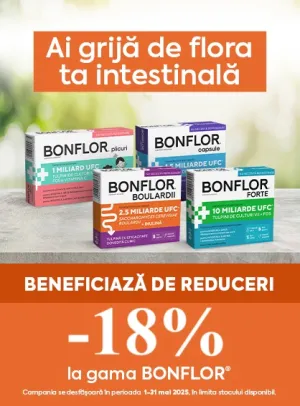 Bonflor 18% Reducere Mai