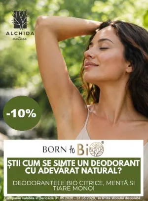 Born to Bio 10% Reducere Mai 
