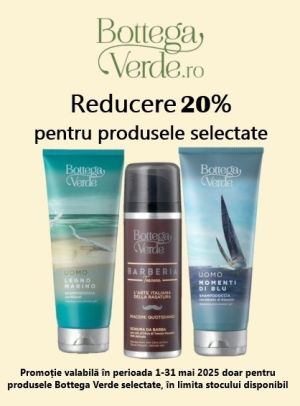 Bottega Verde 20% Reducere Mai